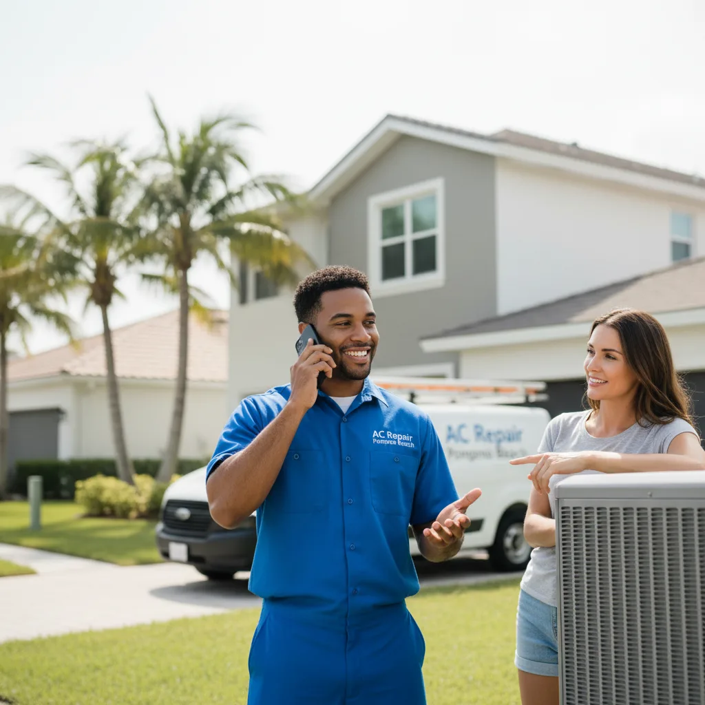 AC Repair Pompano Beach customer support in Kaplan